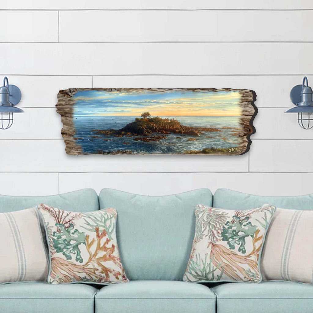 Ocean View Wooden Wall Art by G. DeBrekht Coastal Decor - 8491104W
