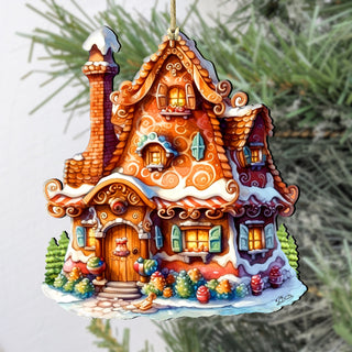 Magic House Wooden Ornaments by G. Debrekht - Christmas Decor - 8100191-3