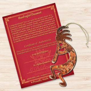 Kokopelli Wooden Ornaments - Christmas Decor - 8198416