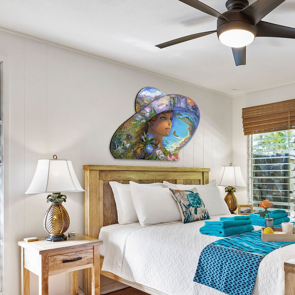 Hat of Timeless Places Coastal Outdoor Decor by Josephine Wall - Coastal Sea-Life Decor - 845616F-JW