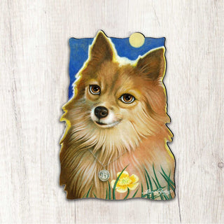 Ready When You Are Holiday Outdoor Decor Large Ornament by Laura Seeley - Pets Dog and Cats Decor - 8511018M