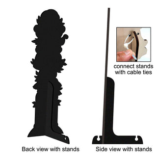 For the Love of Autumn Set of 2 Walkway Greeters Outdoor Decor by Jamie Mills-Price - Halloween Thanksgiving Decor - 8457804F-S2