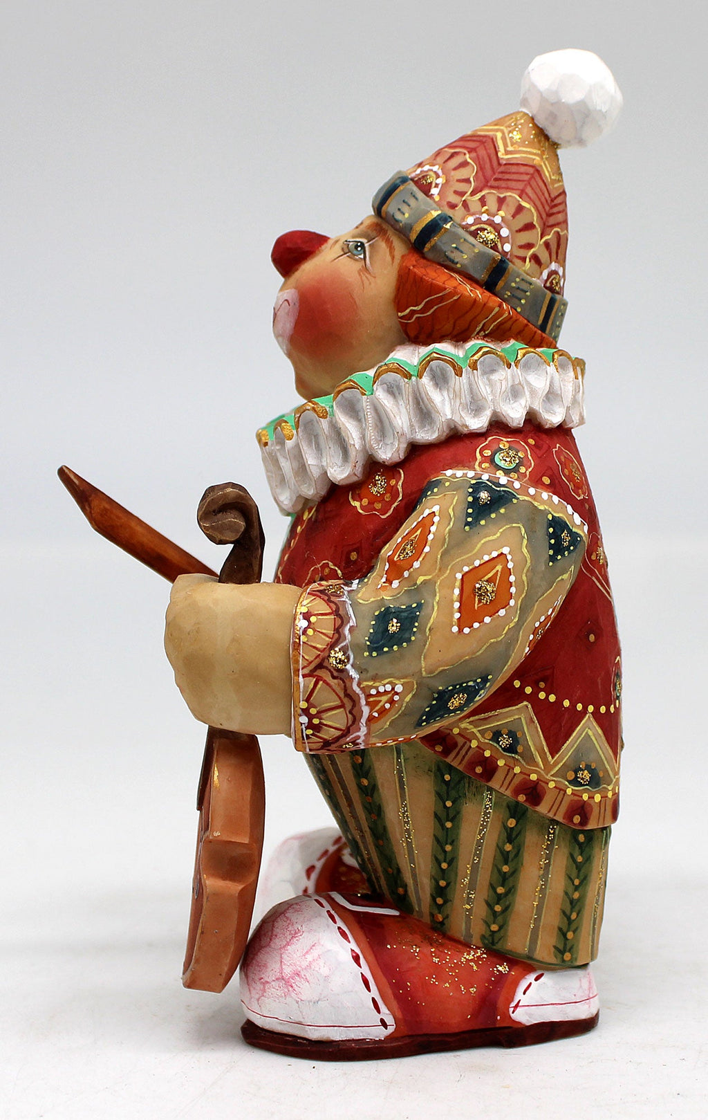 Musician Clown Figurine 5