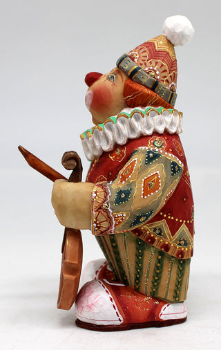 Musician Clown Figurine 5