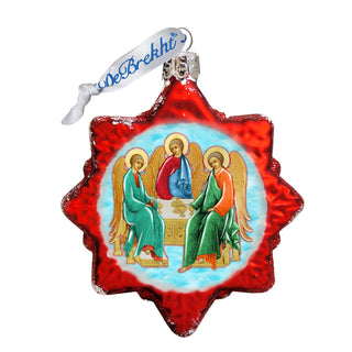 Trinity Mercury Glass Ornament by G. DeBrekht - Nativity Holiday Decor - 772011