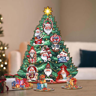 Christmas Story Christmas Tree Eco Wood Set by Jamie Mills-Price Christmas Decor - 8091509-MP