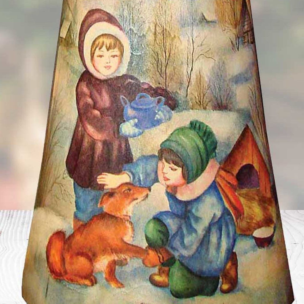 Making Friends Santa Hand-Painted WOODCARVED Masterpiece by G. DeBrekht - Christmas Decor - 291718 *** PRE-ORDER - Handmade Just for You! ***