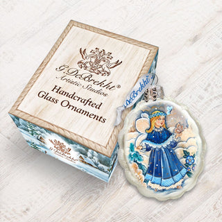 Little Fairy Mercury Glass Ornament by G. DeBrekht - Christmas Decor - 773032