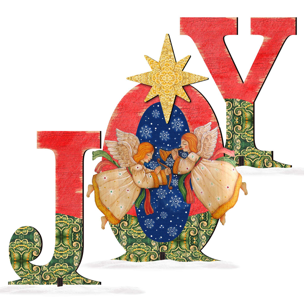 Joy Regal Outdoor Nativity Set by G. DeBrekht - Nativity Holiday Decor - 8121456F-S3M