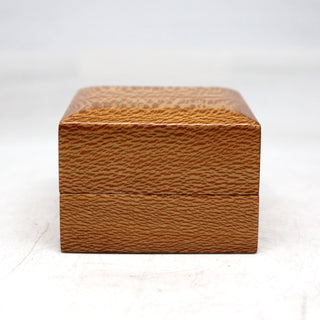 One-of-a-Kind Polished WOODCARVED Jewelry BOX 2.5x2.5x2 Handcarved Unique Home Decoration Beautiful Gift Rare Find Collectible, Unique Hand Carved Gift