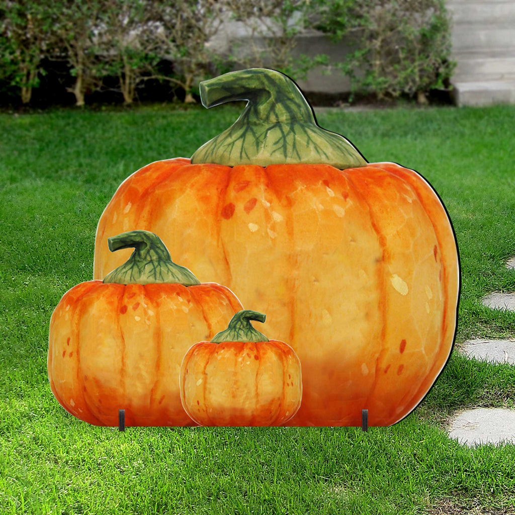 Harvest Pumpkin Halloween Large Outdoor Decor by G. DeBrekht Thanksgiving Halloween Decor - 8158414-2F