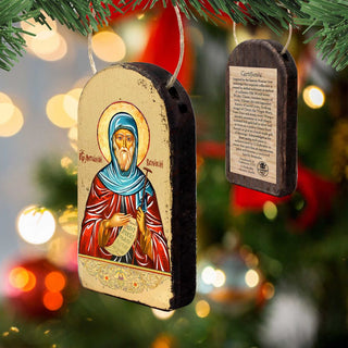 Saint Anthony Religious Christian Sacred Icon Ornament - Inspirational Icon Decor - 87057