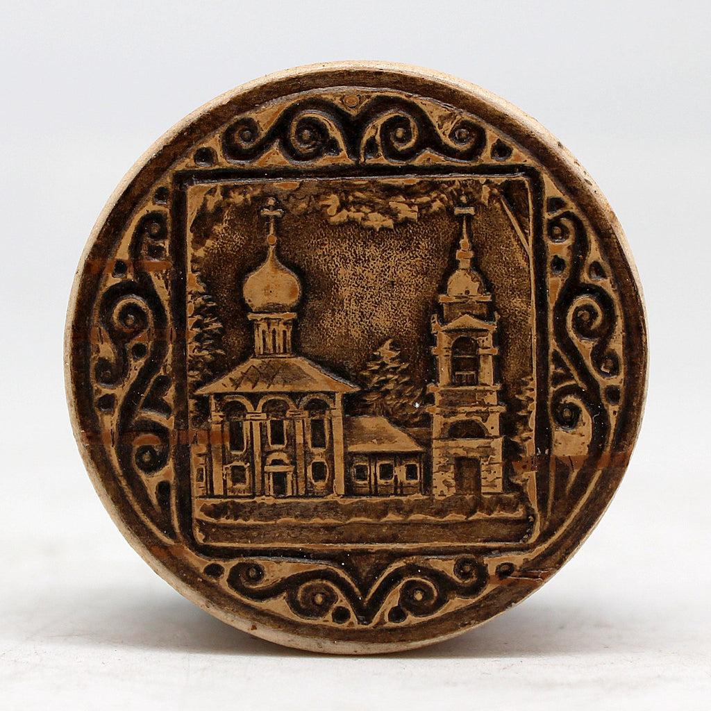 One-of-a-Kind Birch Bark Tree Round Tiny Wooden Box 1