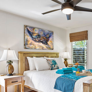 Tiger Moth Decor Fantasy Wooden Wall Art by Josephine Wall - Fantasy Decor - 852145-JW