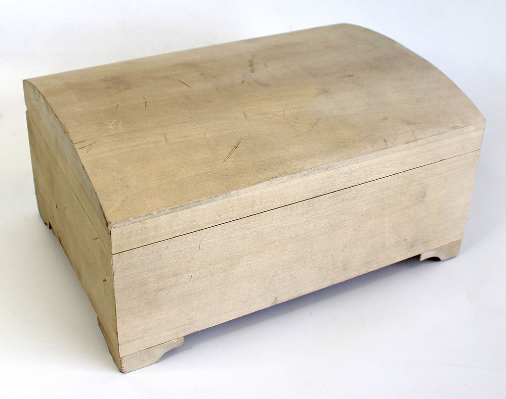 One-of-a-Kind Wooden Chest Box 10x8