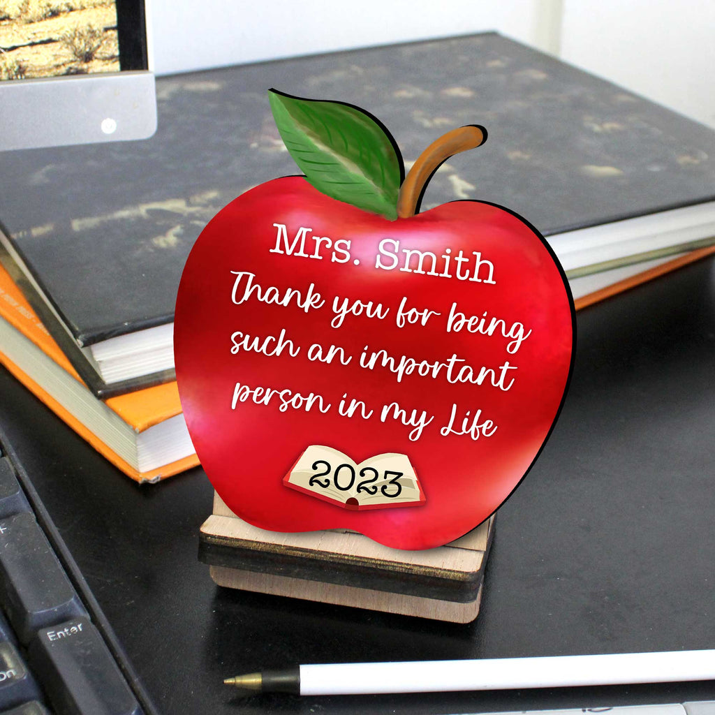 Personalized Teacher Gift - Teacher door hanger - Teacher Thank you Gift - Teacher Appreciation Gift - Unique Teacher Gifts - 8457612-P