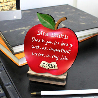 Personalized Teacher Gift - Teacher door hanger - Teacher Thank you Gift - Teacher Appreciation Gift - Unique Teacher Gifts - 8457612-P