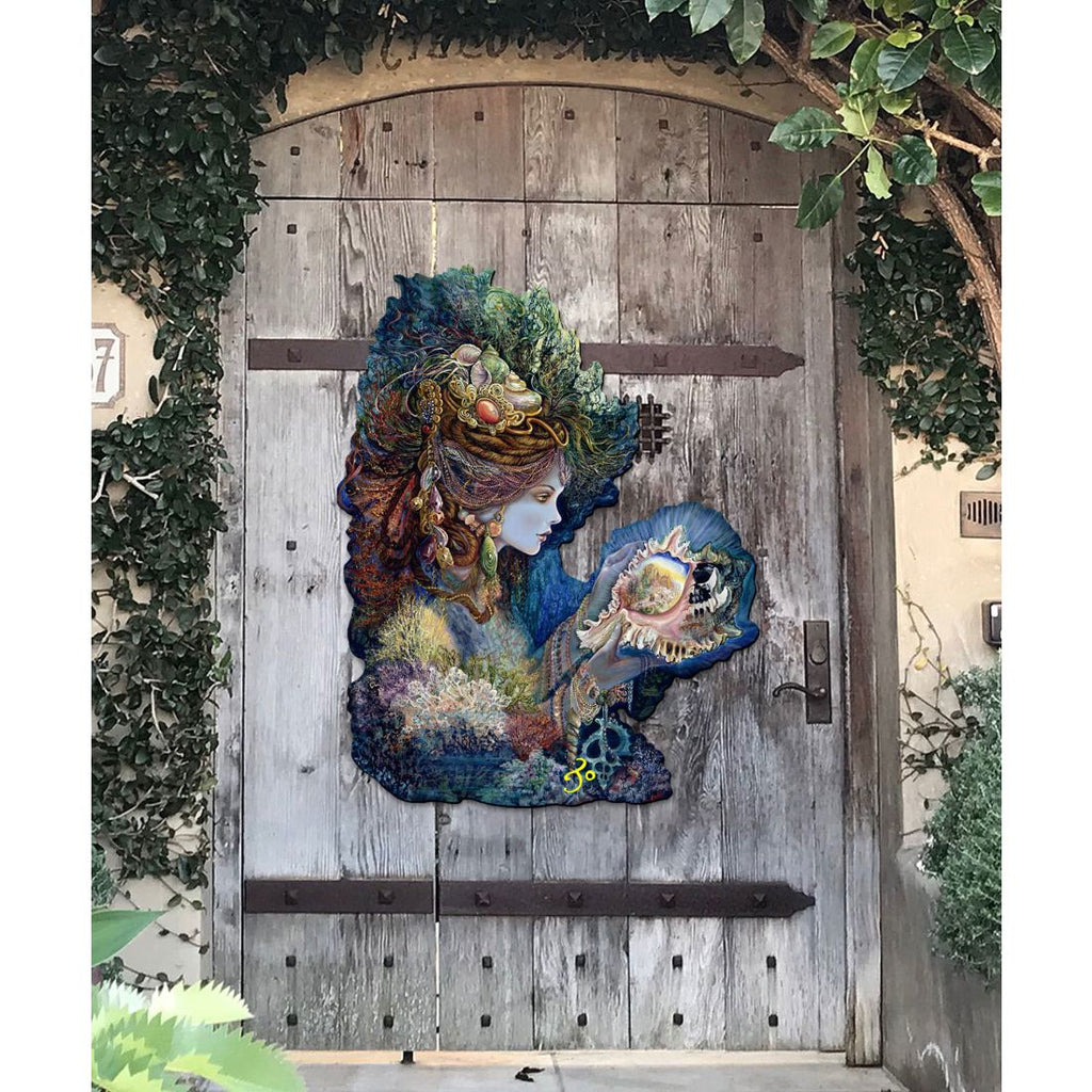 Daughter of the Deep Wall Hanger by Josephine Wall - Coastal Sea-Life Decor - 845617H-JW