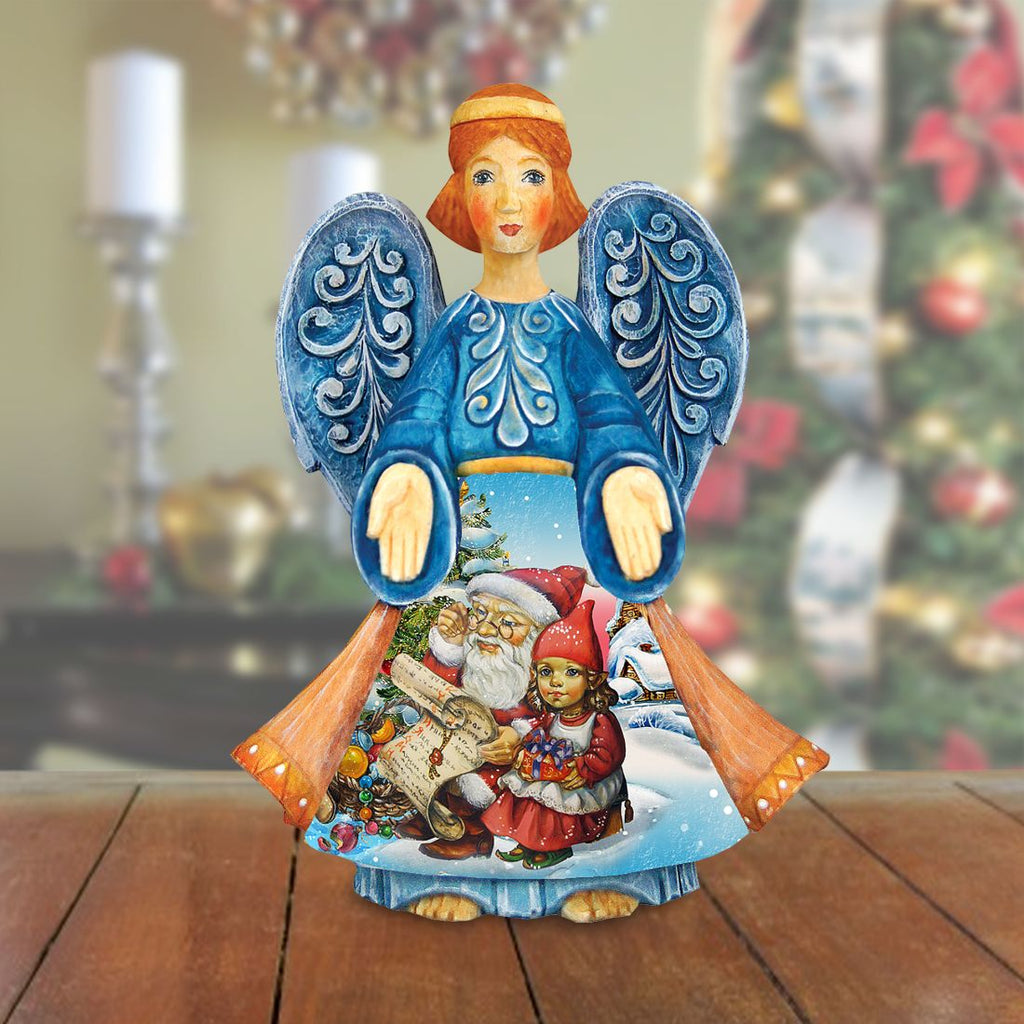 Christmas Angel Christmas Figurine by G. DeBrekht - Nativity Holiday Decor - 552711