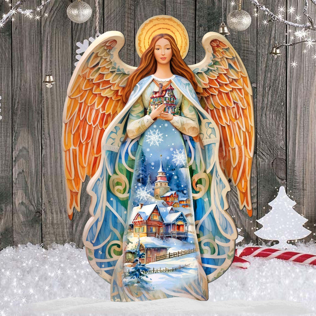 Blessing Home Angel Outdoor Decor by G. Debrekht Nativity Holiday Decor - 8611021F
