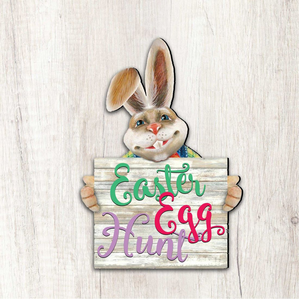 Bunny Easter Outdoor Decor Large Ornament by G. DeBrekht - Easter Spring Decor - 8154423-2M