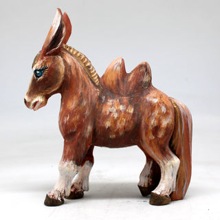 One-of-a-Kind - The Little Humpbacked Horse WOODCARVED Figurine 6x5x1.5 by G.DeBrekht - Unique Handcrafted and Hand-Painted Collectible