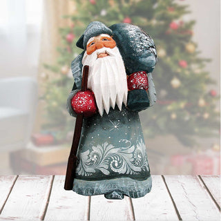 Old World Bag of Cheer Hand-Painted WOODCARVED Masterpiece by G. DeBrekht - Christmas Decor - 8215040 *** PRE-ORDER - Handmade Just for You! ***