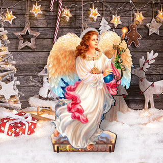 Angel of the Light Nativity Outdoor Decor by D. Gelsinger - Nativity Holiday Decor - 8461036F-1322