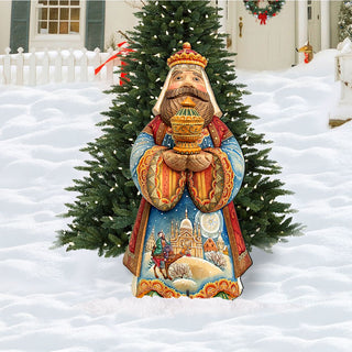 King Balthazar Nativity Outdoor Decor by G. Debrekht Nativity Holiday Decor, Exquisite Holiday Addition by G. Debrekht - 8152653F