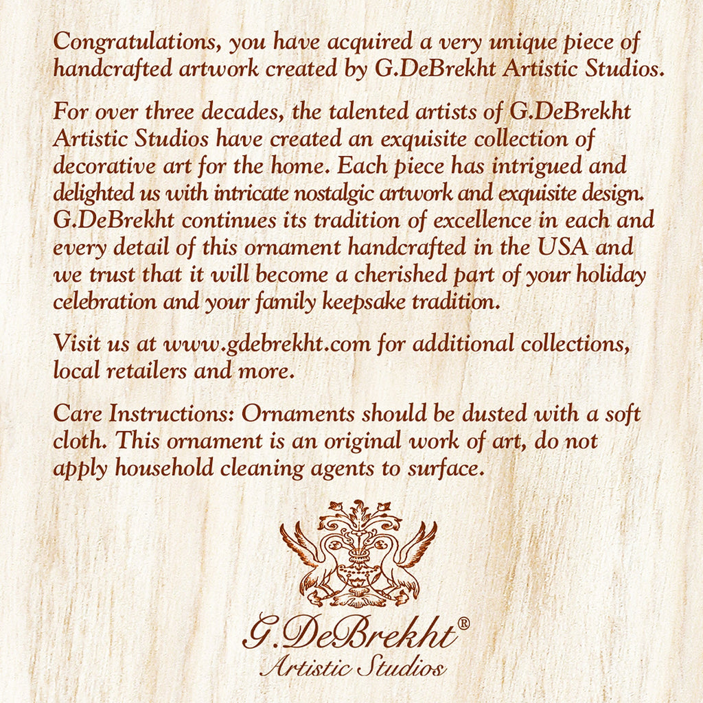 Nutcracker Mercury Glass Ornaments Set of 3 by G. Debrekht - Christmas Decor - 770149S3