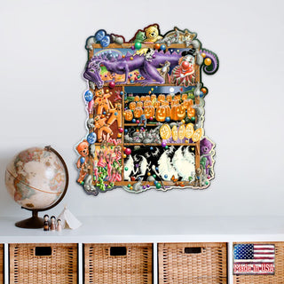 Colors Whimsical Wall Art by Laura Seeley - Love Family Kids Decor - 8513003-LS