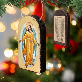 Resurrection Religious Christian Sacred Icon Ornament - Inspirational Icon Decor - 87059