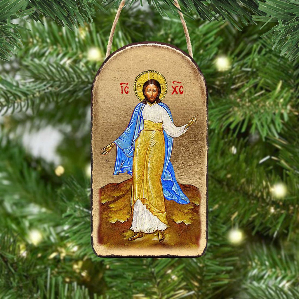 Jesus Religious Christian Sacred Icon Ornament - Inspirational Icon Decor - 87051