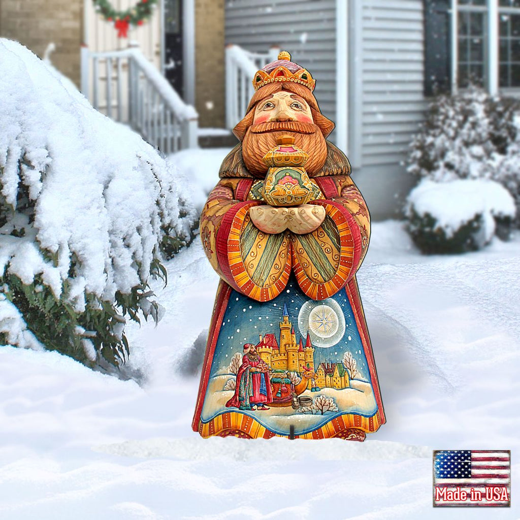 King Melchior Nativity Outdoor Decor by G. DeBrekht - Nativity Holiday Decor - 8152652F