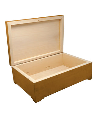 Up-Up and Away Wood Carved Box 12x8
