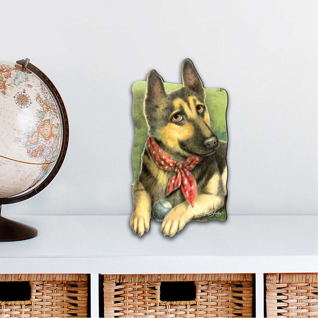 Spring Training Holiday Outdoor Decor Large Ornament by Laura Seeley - Pets Dog and Cats Decor - 8511015M