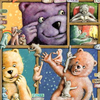 Your Five Senses Whimsical Wall Art by Laura Seeley - Love Family Kids Decor - 8513012-LS