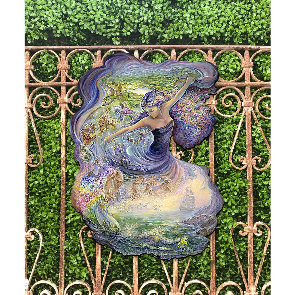 Dance of Dreams Holiday Outdoor Yard Sign by Josephine Wall - Christmas Decor - 845618F-JW
