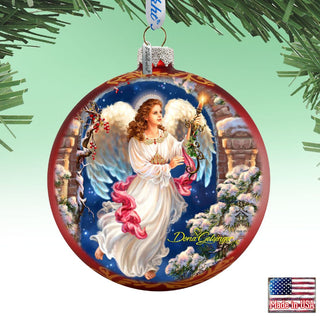 Angel in The Arch Glass Ornament Limited Edition by D. Gelsinger - Christmas Decor - 73892-1322