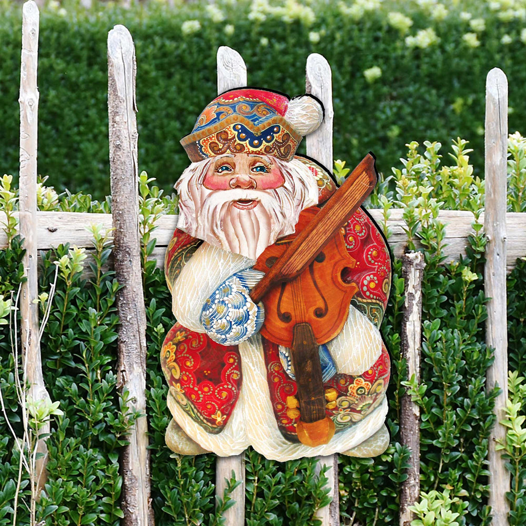 Viola Santa Tree and Wall Decor by G. DeBrekht - Designocracy - 8116213M