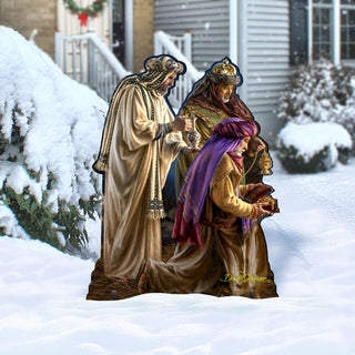 Three Kings Nativity Outdoor Decor by D. Gelsinger - Nativity Holiday Decor - 8461042-2F-1201