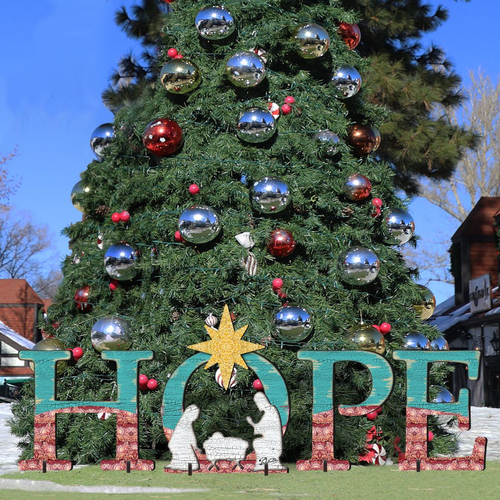 Hope Outdoor Nativity Set by G. DeBrekht - Nativity Holiday Decor - 8121460F-S4L