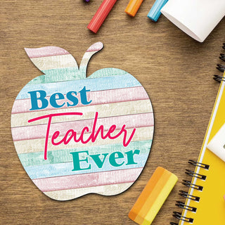 Unique gift for teacher - Back to School Gift - Teacher apple sign - End of year gift - Teacher appreciation - 8457613