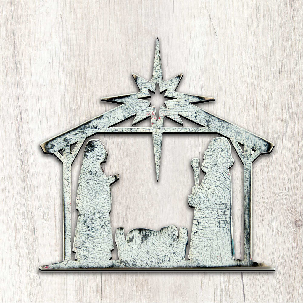 Rising Star Nativity Door Decor by G. DeBrekht - Nativity Holiday Decor - 8198851H