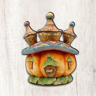 Pumpkin Castle Halloween Door Decor by G. DeBrekht - Thanksgiving Halloween Decor - 8158413H