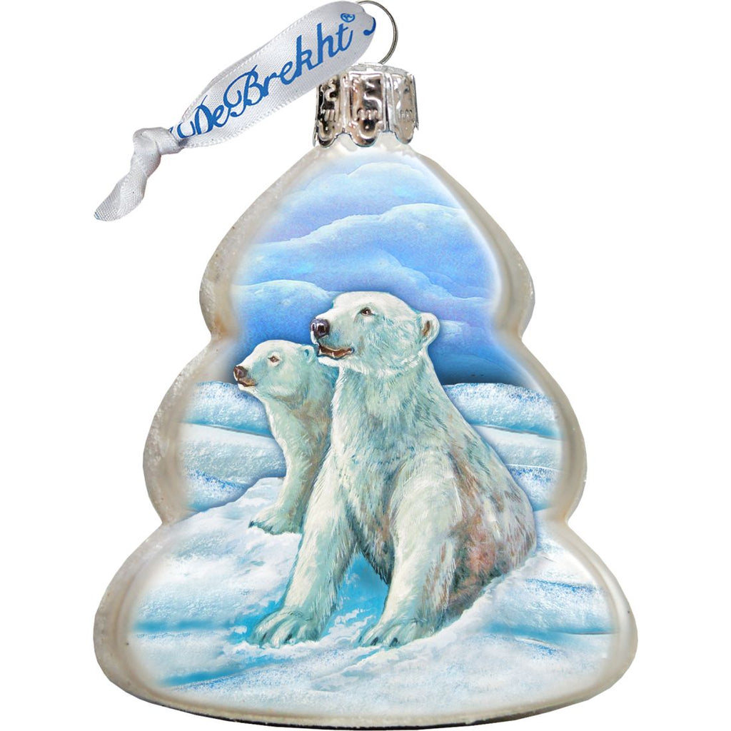 Mercury Glass Ornaments by G. DeBrekht - Wildlife Holiday Decor - 770115S3