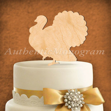 Thanksgiving decor THANKSGIVING TURKEY Cake Topper - Thanksgiving Pie Topper #94367