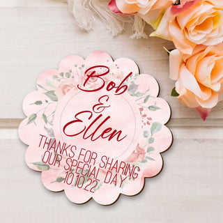 Anniversary Gift Custom Magnets Family reunion Magnets Save the Date Housewarming Favors - 94504G