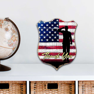 Shield of Appreciation Wall Door Hanger - International Decor - 8187101H