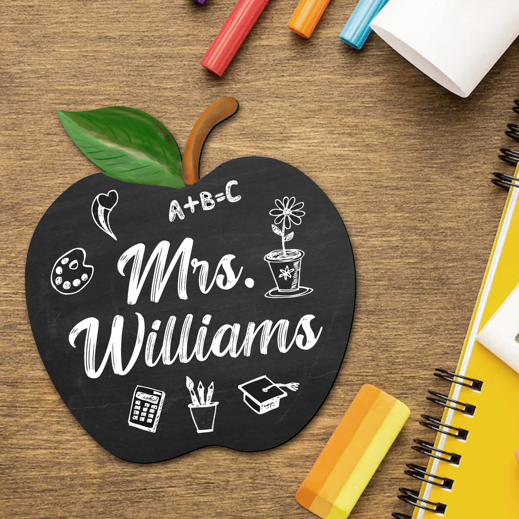 Personalized Teacher Gift - Teacher door hanger - Teacher Thank you Gift - Teacher Appreciation Gift - Unique Teacher Gifts - 8457616-P